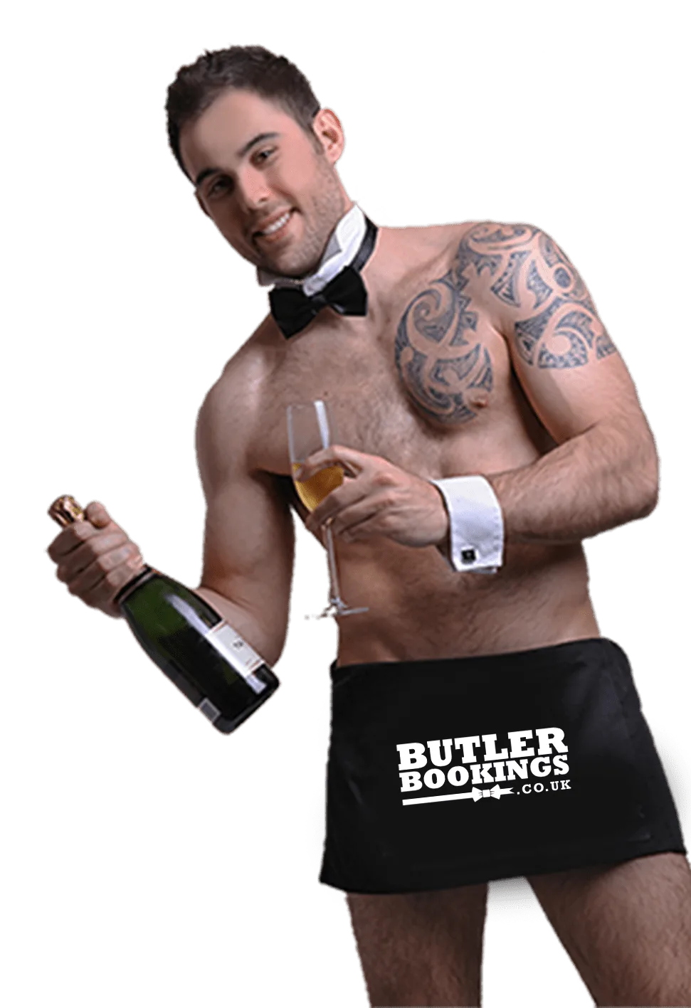 One of the Butler Bookings Buff Butlers
