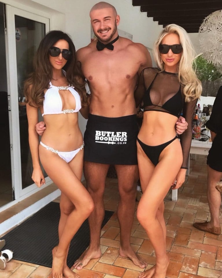 A Butler Bookings team member with event guests